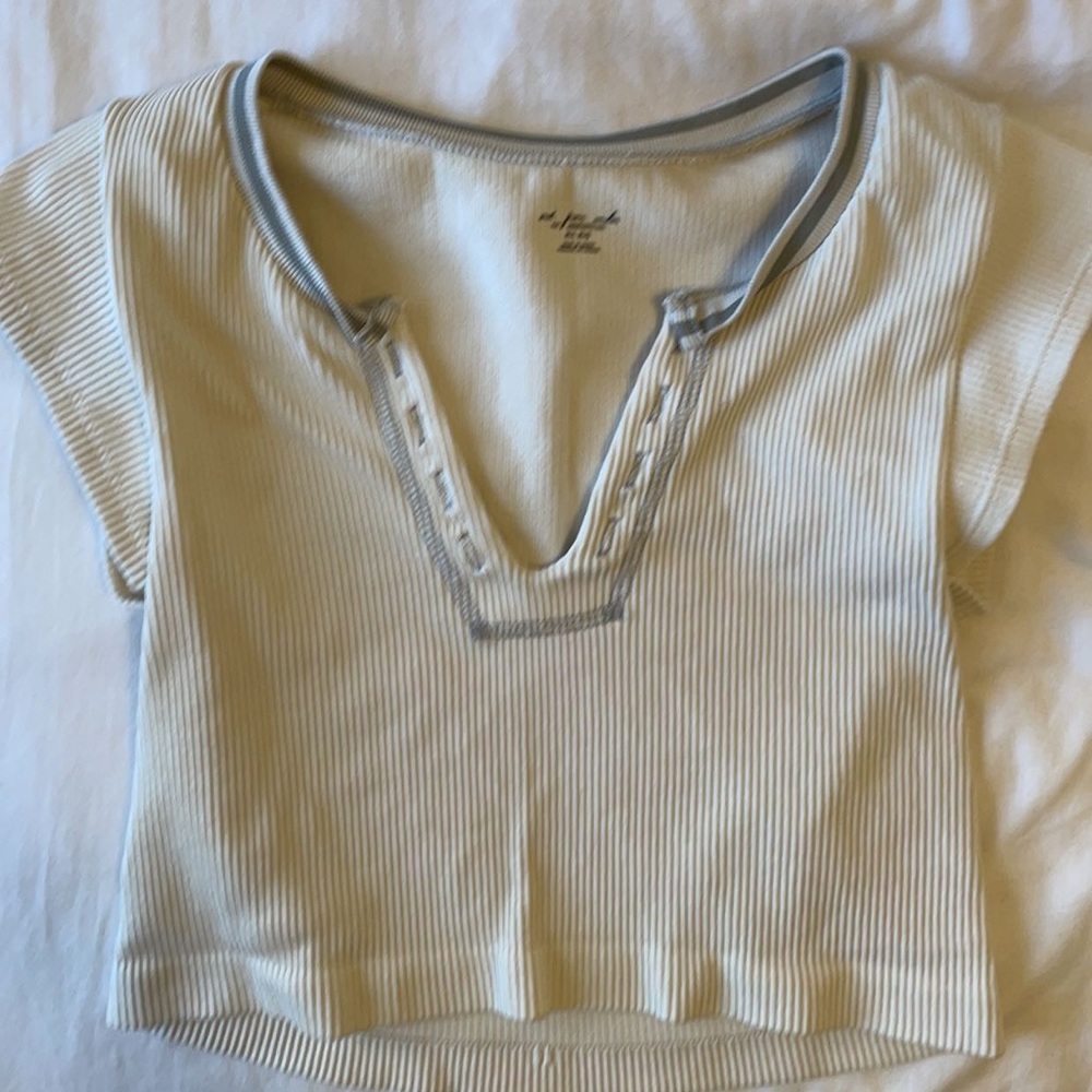 Urban Outfitters Out from Under Go for Gold Top - White